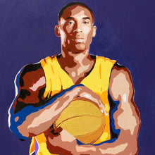 Load image into Gallery viewer, Kobe - Lifesize 6&#39;6 Print
